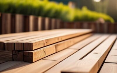 Jak dobrać odpowiednie drewno na legary pod taras?