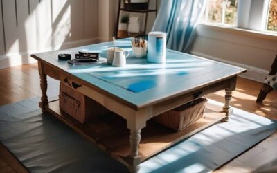 Jak nadać drewnianemu stolikowi nowy wygląd dzięki malowaniu?