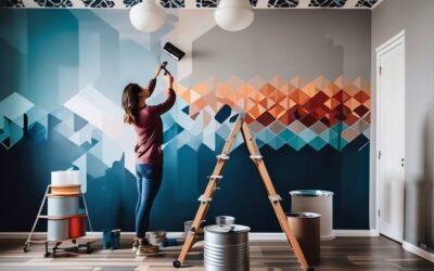 Malowanie ścian z szablonem – jak zrobić to samodzielnie?