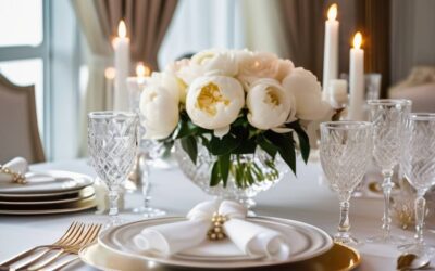 Jak elegancko i ze smakiem ubrać stół na komunię?