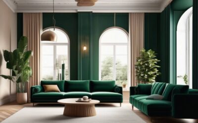 Jakie kolory ścian pasują do zielonych mebli?