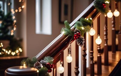 Magiczne pomysły na ozdobienie balustrady na święta