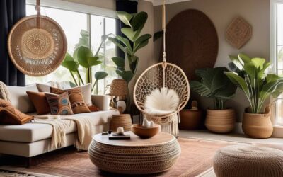 Salon w stylu boho – jak stworzyć przytulną oazę bohemy?