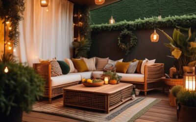 Boho na tarasie – jak stworzyć przytulny zakątek na świeżym powietrzu?