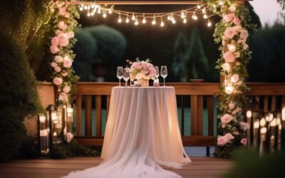 Jak elegancko przyozdobić ogrodzenie na wesele?
