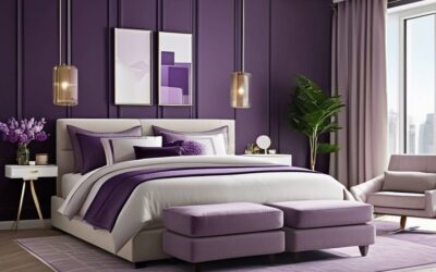 Jak odmienić wnętrze pokoju fioletową barwą?