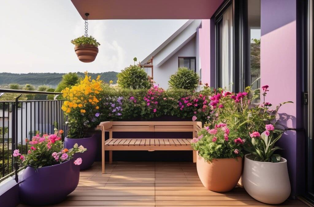 Jak zaczarować balkon kwiatami i stworzyć prywatny ogród?