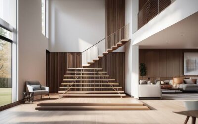 Jak efektownie urządzić klatkę schodową w domu jednorodzinnym?