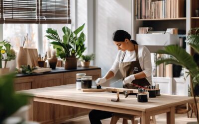 Jak odświeżyć meble wenge i przemalować je na biało?