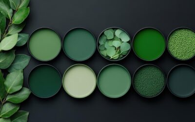 Jak stworzyć stylową aranżację z wykorzystaniem zieleni butelkowej?