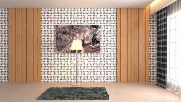 Jak ożywić ścianę w salonie ciekawymi dekoracjami?