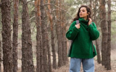 Jakie dodatki i kolory pasują do zielonego płaszcza?