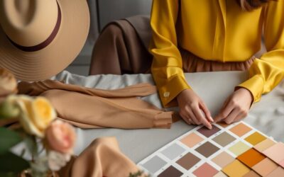 Jakie kolory pasują do brązu w salonie?