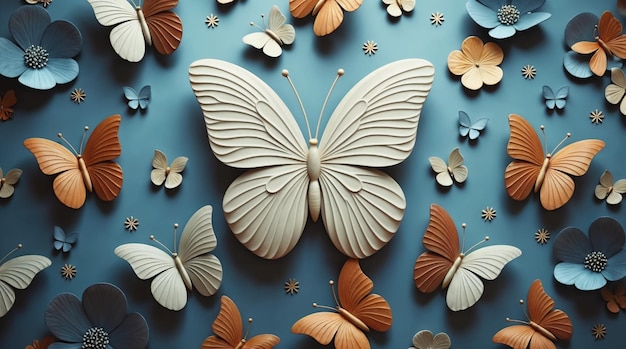 Jak stworzyć efektowne motylki 3D na ścianę?