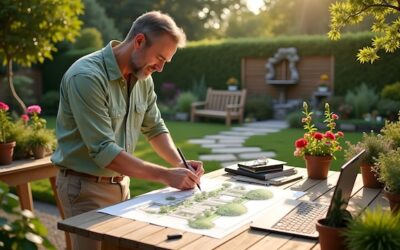 Jak zaprojektować ogród przydomowy, by cieszył oko przez cały rok?