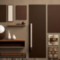 Jakie kolory ścian harmonizują z brązowymi meblami?